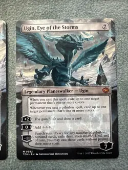 Ugin, Eye of the Storms (Borderless) Tarkir: Dragonstorm- Non Foil - Image 3
