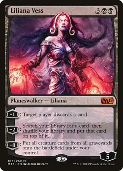 MTG Liliana Vess - 103 / English / Lightly Played - Image 1