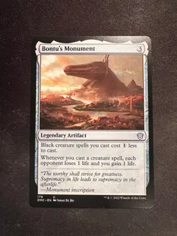 Bontu's Monument - 179 DMC MTG - Uncommon N/M - Image 1