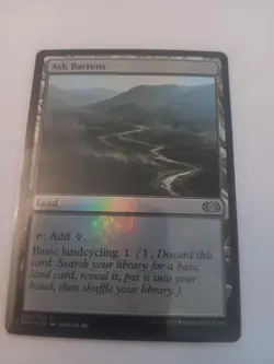 Ash Barrens 310 Uncommon Double Masters Magic: The Gathering Foil Near Mint - Image 1