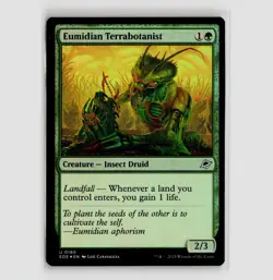 Eumidian Terrabotanist (Foil) - EOE #180 Uncommon - NM Edge of Eternities - Image 1