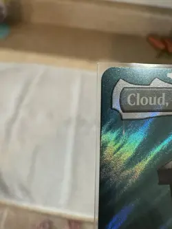 Magic: The Gathering - Cloud Midgar Mercenary FFVII Borderless Surge Foil - Mint - Image 5