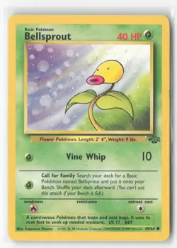 #Bellsprout #49/64 Common Near Mint or Better Pokemon - Image 1