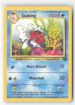 #Seaking #46/64 Uncommon Near Mint or Better Pokemon - Image 1
