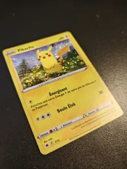 Carte Pokemon Pikachu 7/15 Holo Promo McDonald's 2022 FR - Image 3