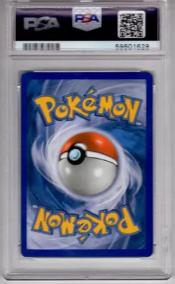 Pokemon Diamond And Pearl Secret Wonders #19 Suicune Holo Cracked Ice PSA 8 - Image 2