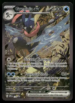 Greninja ex 132 Shrouded Fable Promo Special Illustration Rare SVP Pokemon NM - Image 1