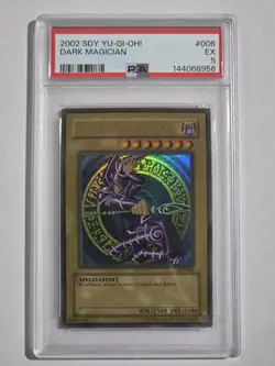 Yu-Gi-Oh! Dark Magician SDY-006 Yugi Ultra Rare Holo Unlimited PSA 5 - Image 1