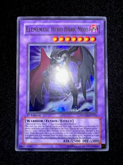 YUGIOH • ELEMENTAL HERO DARK NEOS • ULTRA RARE • POTD-EN033 • 1st EDITION • NM - Image 4