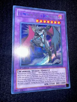 🔥 YUGIOH • ELEMENTAL HERO DARK NEOS • SECRET RARE • LCGX-EN059 • NEAR MINT 🔥 - Image 5