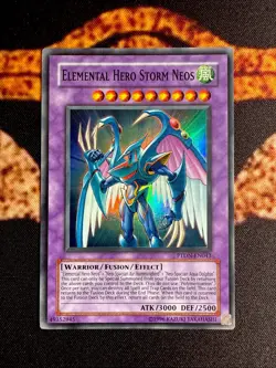 YUGIOH • ELEMENTAL HERO STORM NEOS • SUPER RARE • PTDN-EN043 • UNLIMITED • NM - Image 1