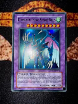 YUGIOH • ELEMENTAL HERO STORM NEOS • SUPER RARE • PTDN-EN043 • UNLIMITED • NM - Image 5
