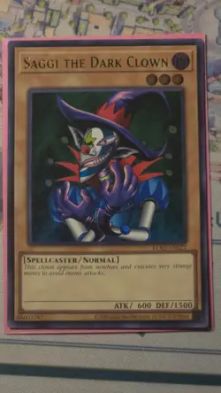 Near Mint, English Yu Gi Oh Saggi the Dark Clown - KC01-EN021 - Ultra Rare - Unl - Image 1