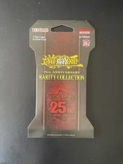 Yu-Gi-Oh! 25th Anniversary Rarity Collection Booster Blister Pack 1st Edition - Image 1