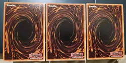 3x Warlock Of The Ice Barrier Super Rare 2x 1st Ed + 1 Unl Ed HA04-EN023 NM/VLP - Image 2