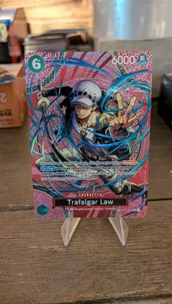 Trafalgar Law OP13-031 FILM/Supernovas/Heart Pirates SP Foil 6000 Blocker - Image 1