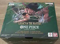 ONE PIECE LEGACY OF THE MASTER BOOSTER BOX OP12 24 Packs English Sealed new - Image 1