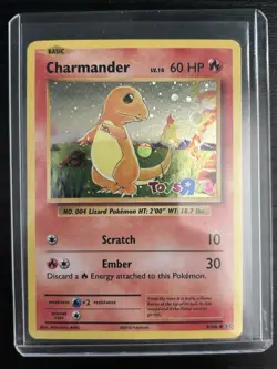 Pokemon TCG Toys R US Promo Holo Card Charmander 9/108 - Image 3