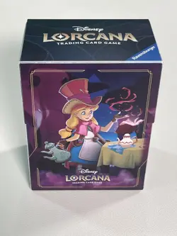 Disney Lorcana Deck Box - Alice Tea Chemist League Promo - Image 1
