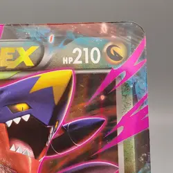 Pokemon Mega M Garchomp EX Black Star Promo Rare Holo Card XY168 NM JUMBO NM - Image 4