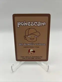Pokescam by Dot Punwell Psyscam - Psyduck Fan Art Card 7/28 - Image 2