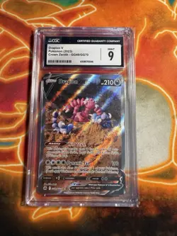 CGC 9 Drapion V GG49/GG70 Crown Zenith Secret Illustration Rare Pokemon Card - Image 1
