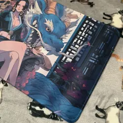 Boa Hancock One Piece Rubber Playmat Play Mat Tcg Trading Card Game Anime CCG - Image 4