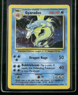 Gyarados - 6/102 - Holo Rare - Base Set (MP) Pokemon Card - Image 1