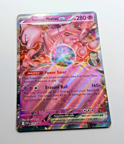 Team Rocket's Mewtwo EX 205 Sv: Scarlet Violet Promo Cards Holo - Image 1