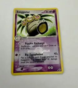 Pokemon TCG Exeggutor Holo Rare Card 5/112 2004 EX FireRed LeafGreen Ungraded - Image 1