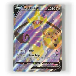 Pokemon - Aegislash V - 177/185 - SWSH Vivid Voltage - Full Art Card - Image 2