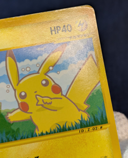 Pokemon Card Pikachu & Larvitar 004/P 005/P e Series ANA Promo 2001 Japan Mount - Image 4