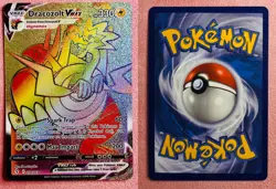 Dracozolt VMAX 210/203 Rainbow Rare Evolving Skies | 2021 Pokemon TCG Card | NM - Image 3