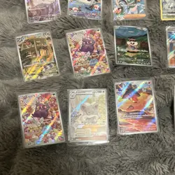 Pokemon TCG Card Lot Japanese Holo Foil 55 full art rare. - Image 1