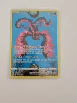 Galarian Moltres SWSH284 Black Star Promo Full Art Holo Pokemon Card - Image 2