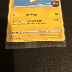 Pikachu On the Ball UK Exclusive Card 001/005 - Sealed - Image 4