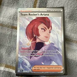 Team Rockets Ariana Holo Card Destined Rivals Series 237/182 - Image 1