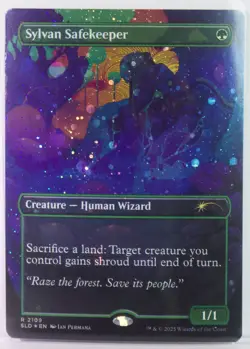 Sylvan Safekeeper [Near Mint] *Galaxy Foil* {Secret Lair Reprint} - Image 2