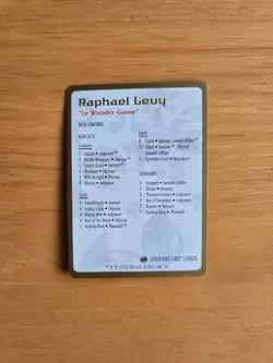 MTG World chamsionship deck Raphael Levy 2002 - Image 5