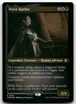 Teysa Karlov (Foil Etched) #593 (NM) Commander Masters CMM Magic MTG - Image 1