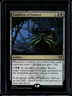 Cauldron of Essence - 179 - SOS - NM - MTG Magic the Gathering - Image 1
