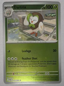 Dartrix 011/088 Common Perfect Order Pokemon Reverse Holo Near Mint - Image 1