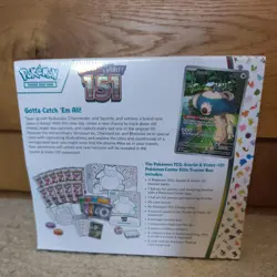 Pokemon Center 151 Elite Trainer Box ETB Scarlet Violet TCG New Sealed SV3.5 - Image 2