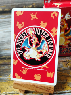 Seaking - Pokemon Poker Playing Card - vtg 1996 Red/Charizard Deck - LP - Image 4