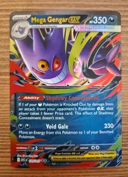 Pokemon Mega Gengar ex Double Rare 125/217 - Ascended Heroes - NM - Image 1