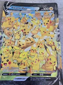 Pokemon TCG: Pikachu V-Union Complete Set of 4 Promo - Image 1