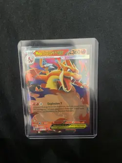 Mega Charizard Y EX 022/217 Ascended Heroes English Pokemon TCG In Hand - Image 1