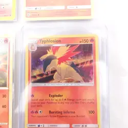 Typhlosion SM185 Cosmos Holo Black Star Promo Pokemon Card Quilava Cyndaquil Lot - Image 2