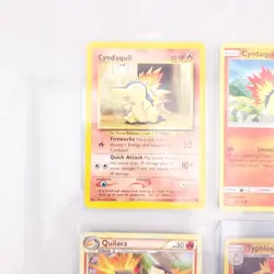 Typhlosion SM185 Cosmos Holo Black Star Promo Pokemon Card Quilava Cyndaquil Lot - Image 3