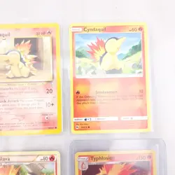 Typhlosion SM185 Cosmos Holo Black Star Promo Pokemon Card Quilava Cyndaquil Lot - Image 4